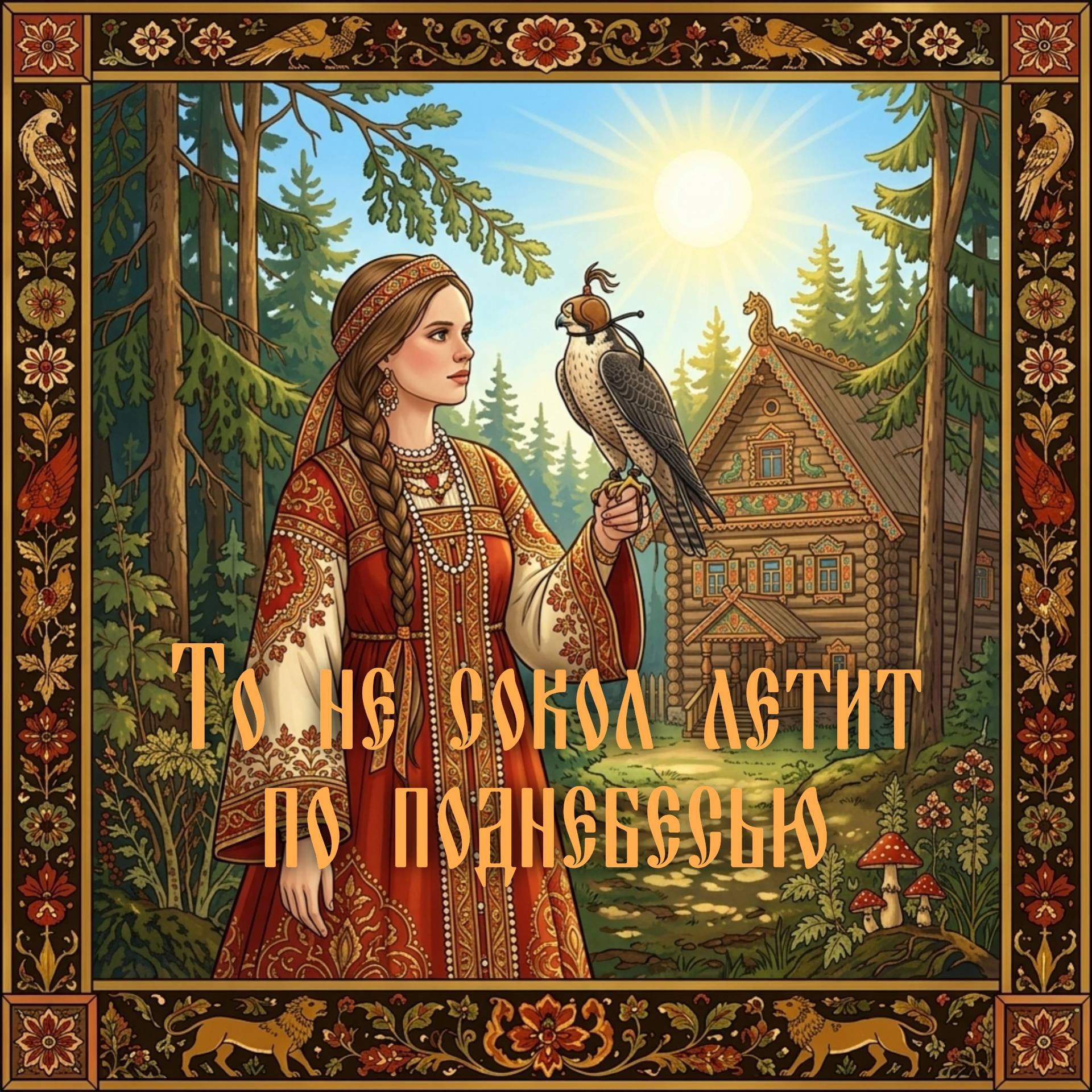 Диана Димитрова feat. Романовская Сказка — То не сокол летит по поднебесью