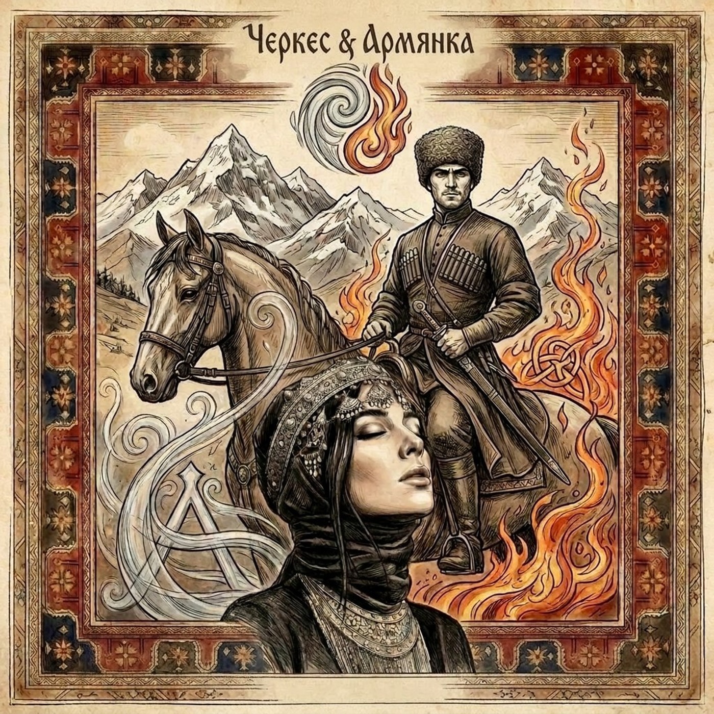 Ameli As — Черкес & Армянка